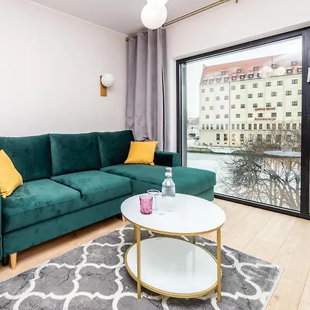 Pobookowane River View Apartmán Gdaňsk