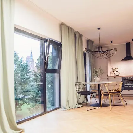Pobookowane River View Apartment Gdansk