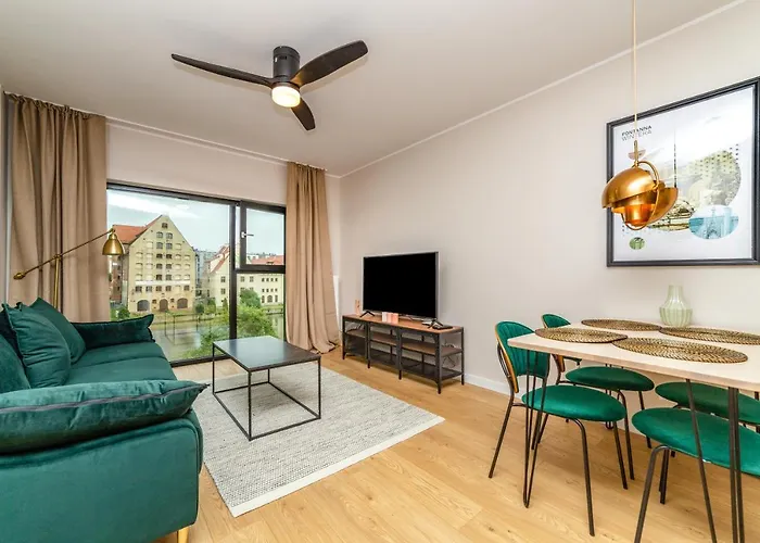 Pobookowane River View Apartamento Gdańsk